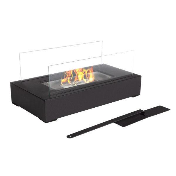 Northwest Metal BioEthanol Outdoor Tabletop Fireplace with Flame Guard & Reviews Wayfair